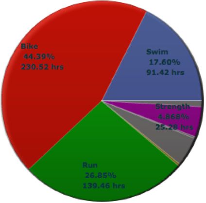 Oppsummering av treningen i 2011