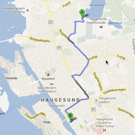 IM Haugesund T1:T2 - mål