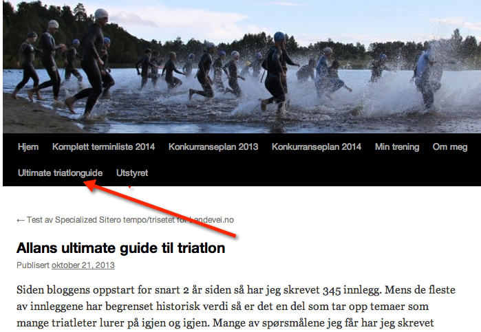 Allans ultimate guide til triatlon