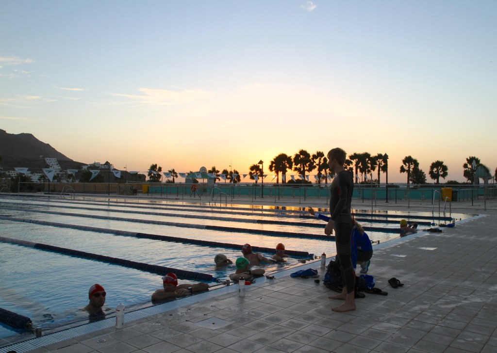 Triallan - Playitas - Fuerteventura - Swimming - sunrise