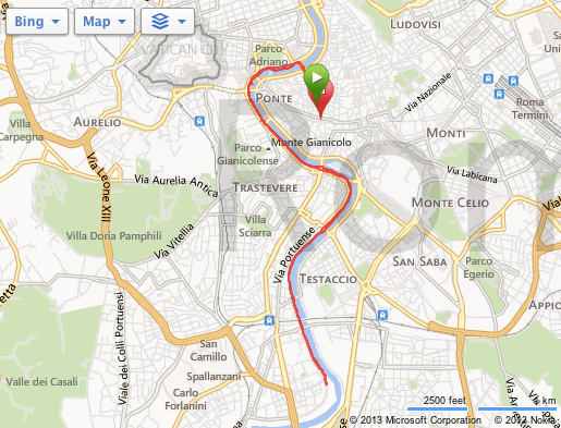 Løping i Roma - Progressiv langtur - Løpetips Roma