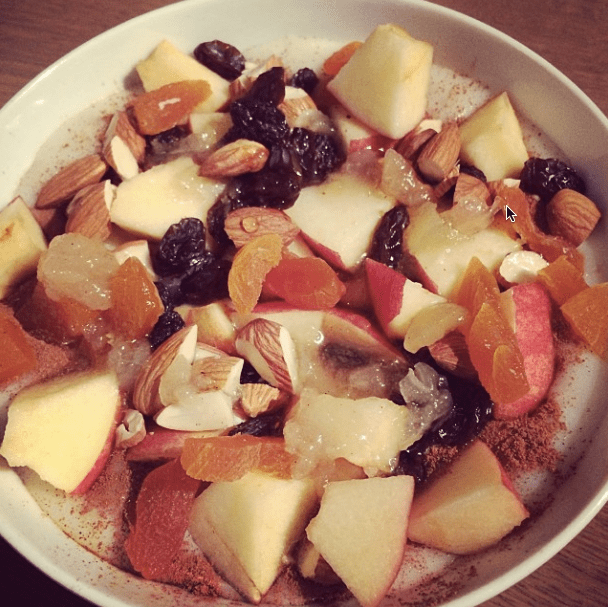 Triallan - Havregrøt - Hjemmelagd pæresyltetøy