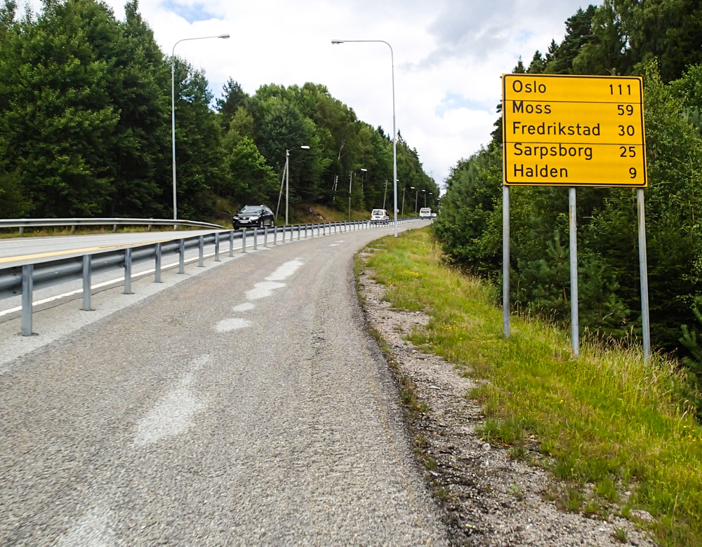 Triallan - Oslo - Svinesund - på sykkel