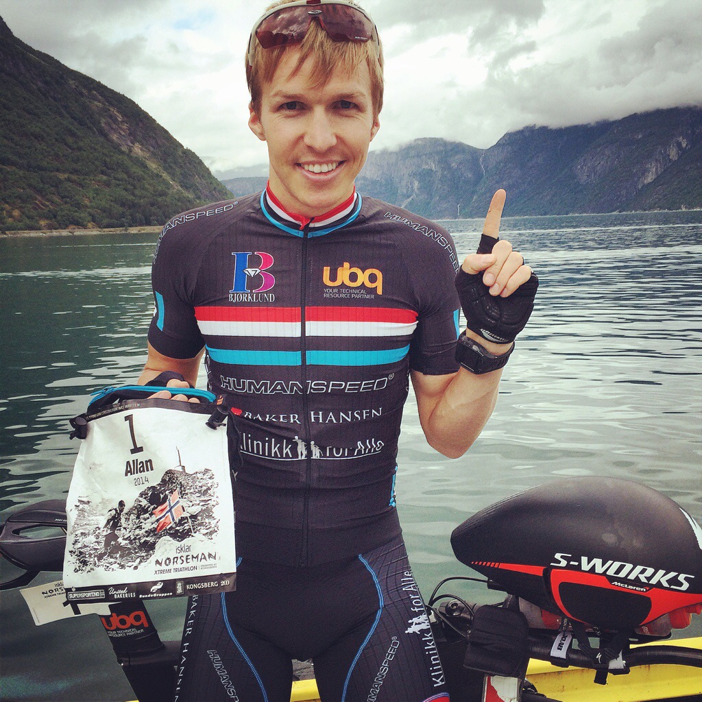 Triallan - Allan Hovda - Norseman 2014 - Winner - Specialized Shiv - Humanspeed