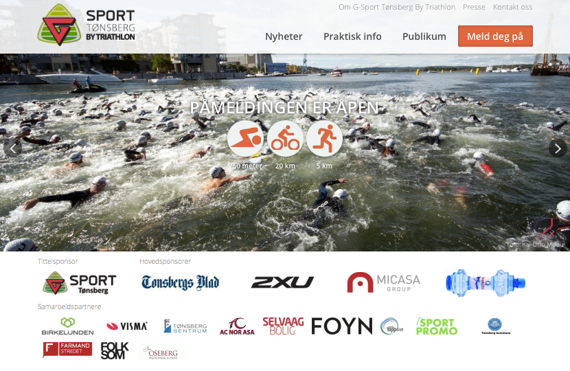 Tønsberg by triathlon