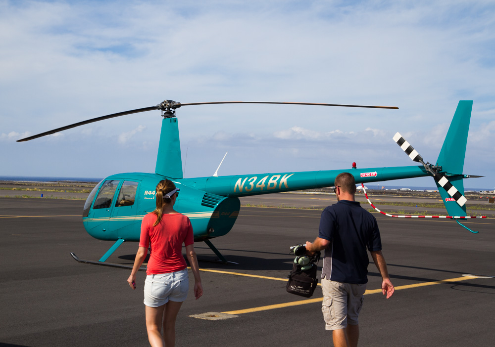 Triallan - Hawaii - Helikoptertur