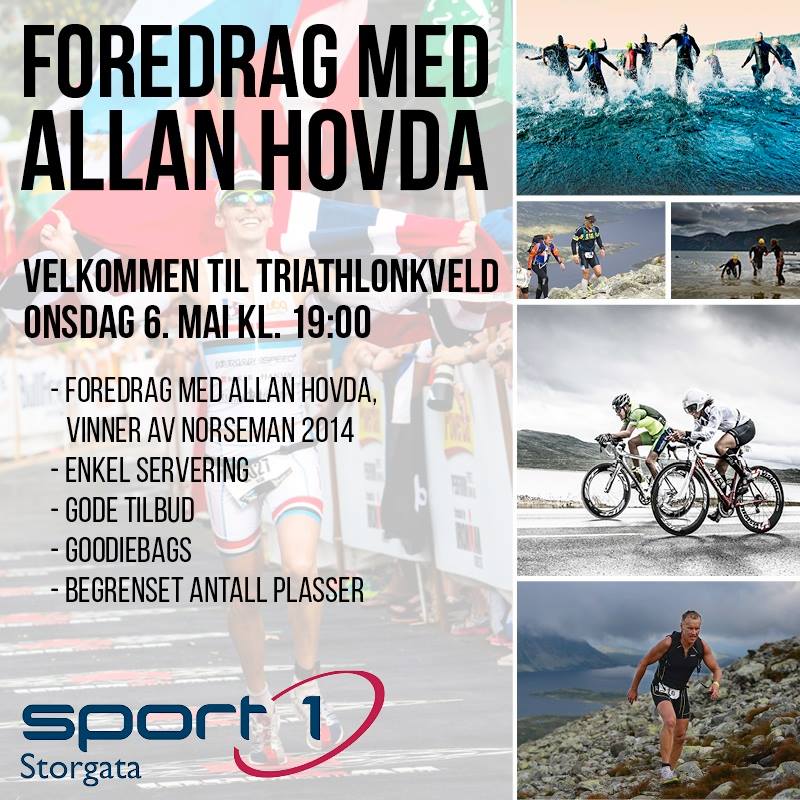 Foredrag Sport1 invitasjon