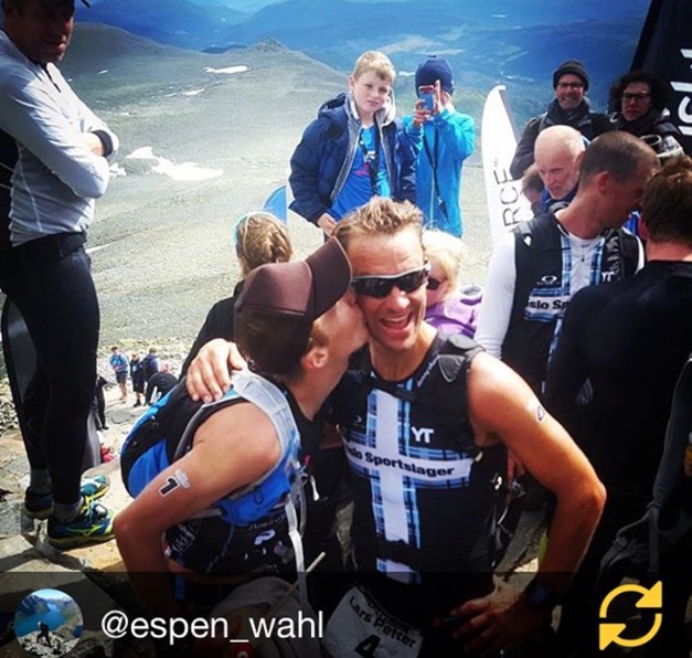 Seierskyss - Lars Petter - Allan - Norseman