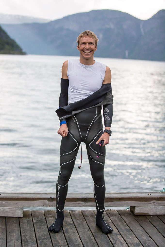 Triallan - HUUB - Archimedes 4-4 - Norseman - Svømming i kaldt vann