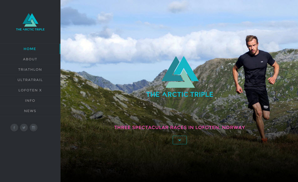 The Arctic Triple - hjemmeside