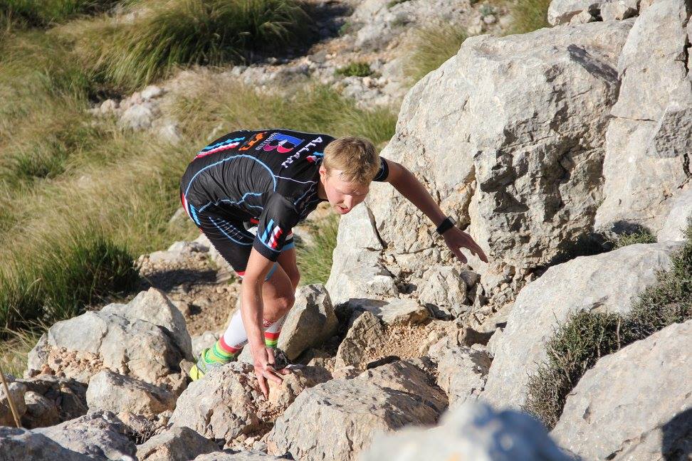 Caimari Epic Trail - Triallan - Allan Hovda - on the way up