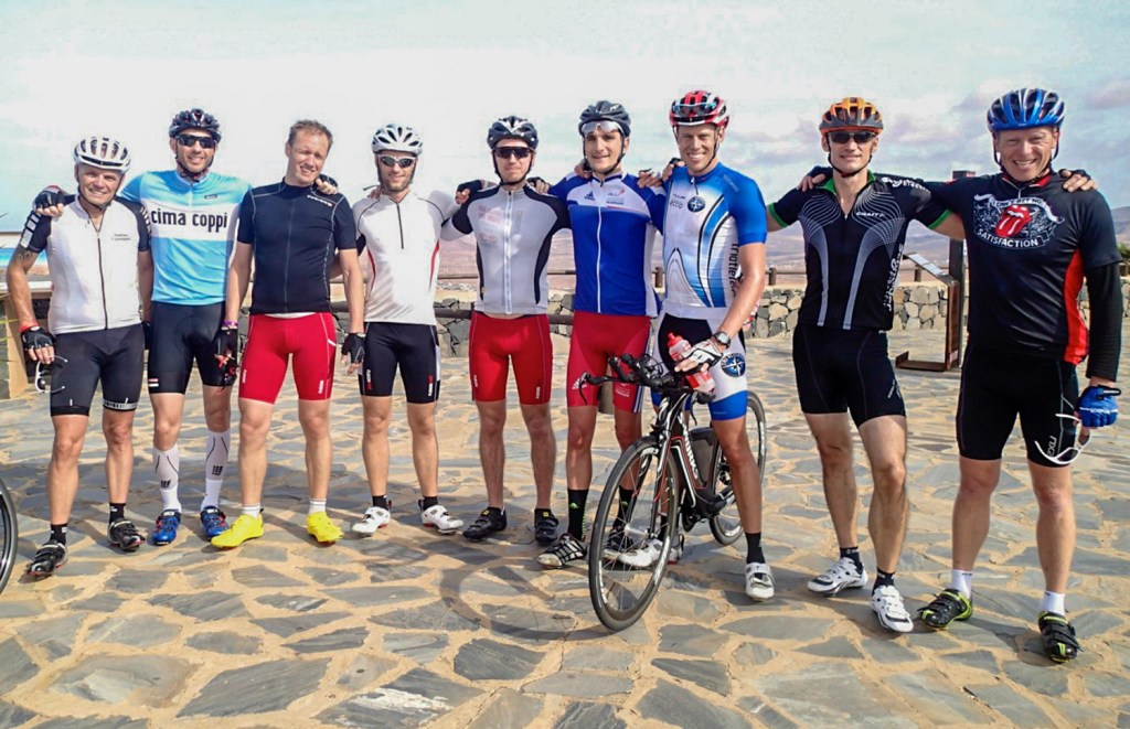 Den danske god-gjengen med Laurent til venstre for Rasmus