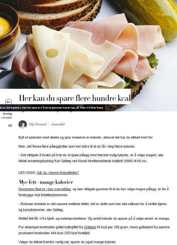 Sunn mat 2 - triallan