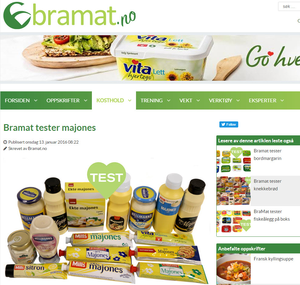 Sunn mat 4 - triallan