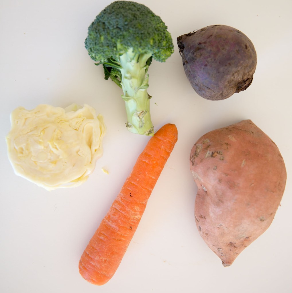 Triallan - hjemmelagd barnemat - søtpotet - gulrot - brokkoli - Cherub matposer - sunt -godt-7