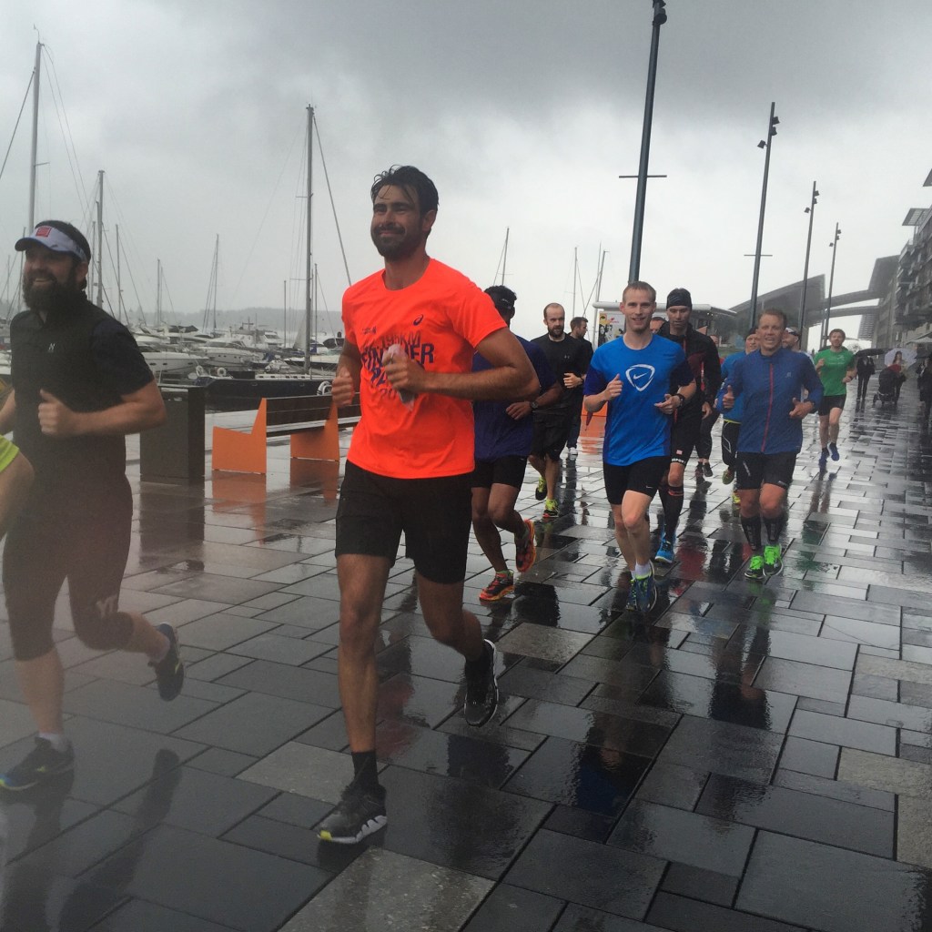 Tricamp 08 - Triallan - løping - Aker Brygge - Allan Hovda