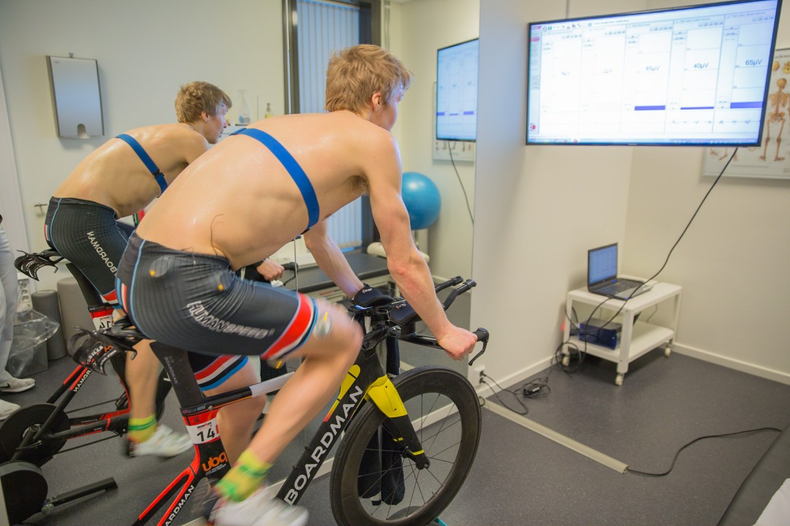 Kartlegging av muskelaktivering under&nbsp;sykling